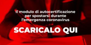 modulo autocertificazione