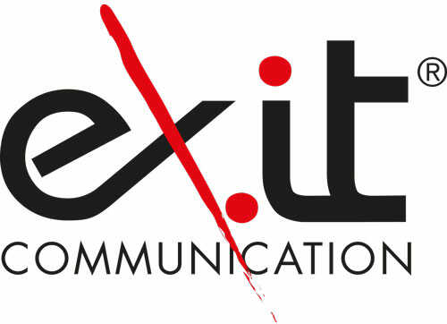 logo exit