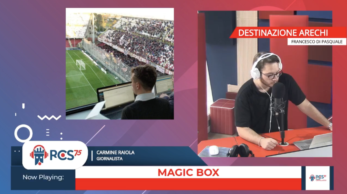 Francesco Di Pasquale e Carmine Raiola in onda su Radio Castelluccio