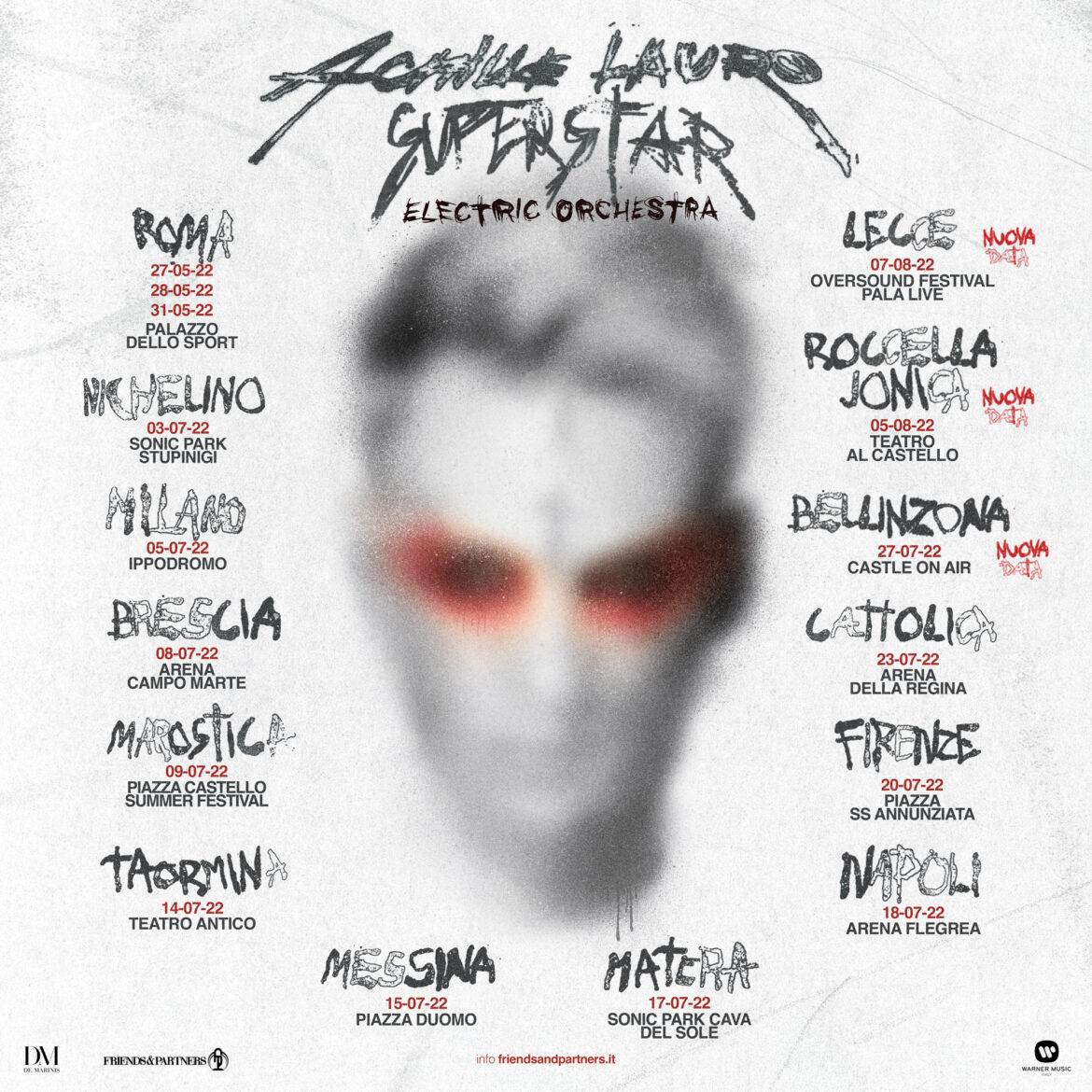 achille lauro tour