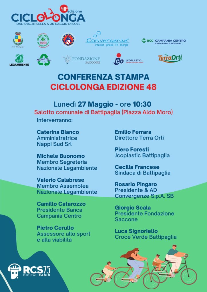 Conferenza stampa ciclolonga