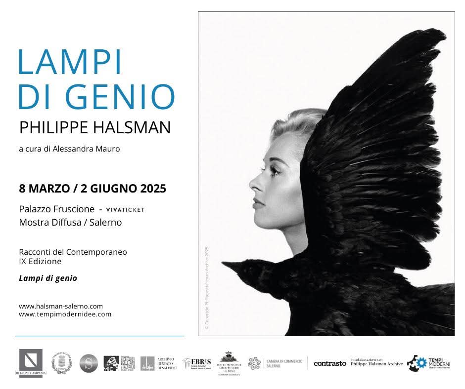 Philippe Halsman e i suoi “Lampi di Genio” in mostra a Salerno. Intervista  a Marco Russo